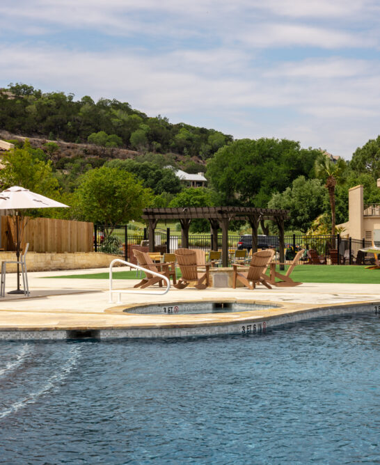 Outdoor swimming pool