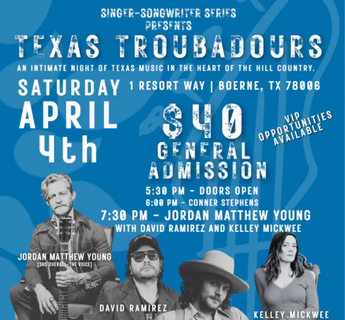 Singer Songwriter Presents: Texas Troubadour