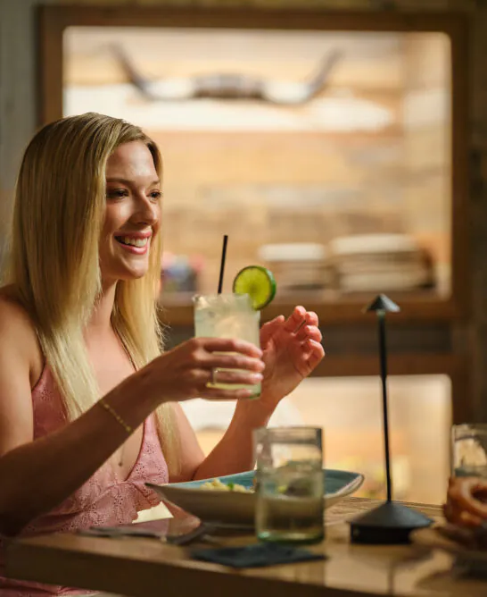 Drinks at La Cascada